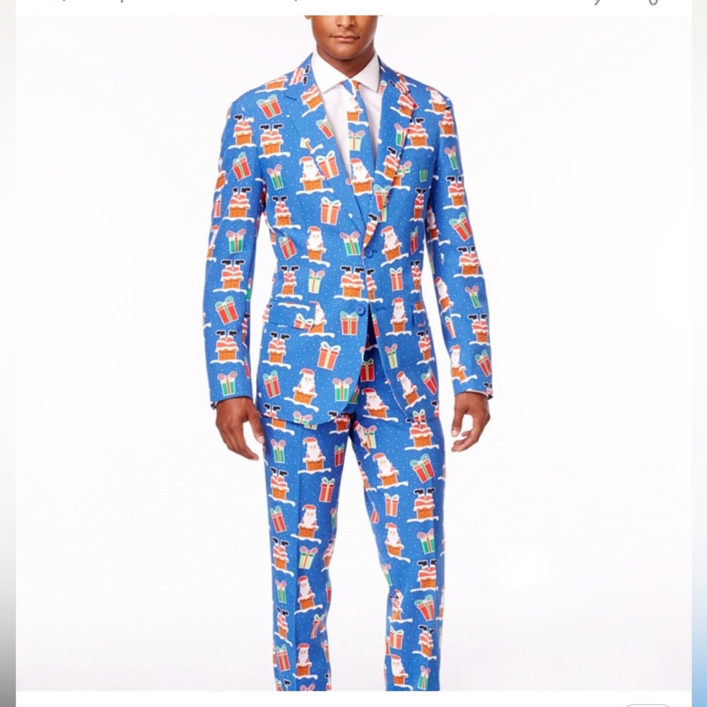 NWT OPPOSUITS Giftmas Eve 3-piece Festive Pant Suits Christmas